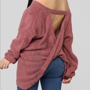 A Little Closer Sweater - Marsala